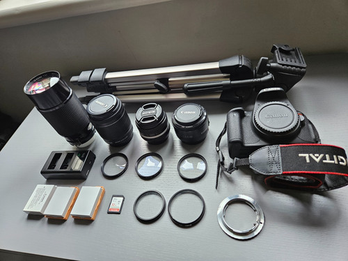 Canon eos 700d - rebel, kit